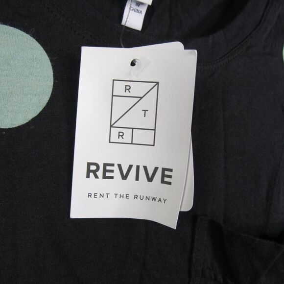 Derek Lam 10 Crosby Polka Dot Ruffle Hem Dress Black - Picture 5 of 6